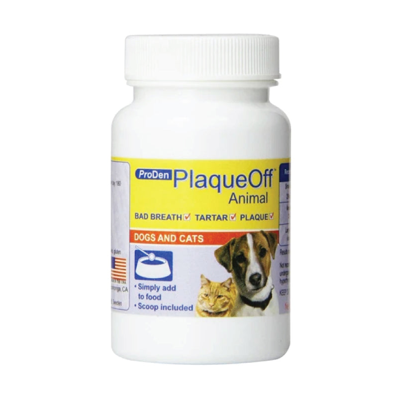 Proden Plaqueoff Dental Powder For Dogs And Cats 180G - Paws Solution