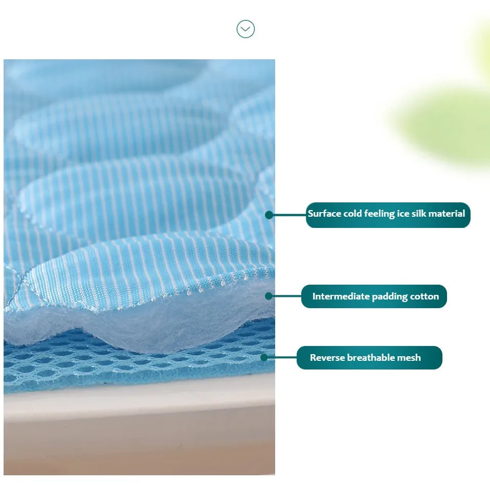 Pet Cooling Mat- Extra Large Dog Cooling Bed for Summer, Ideal for Small and Large Dogs, Durable Cat Blanket for Sofa, Ice Pad for Pets - Paws Solution pet cooling mat