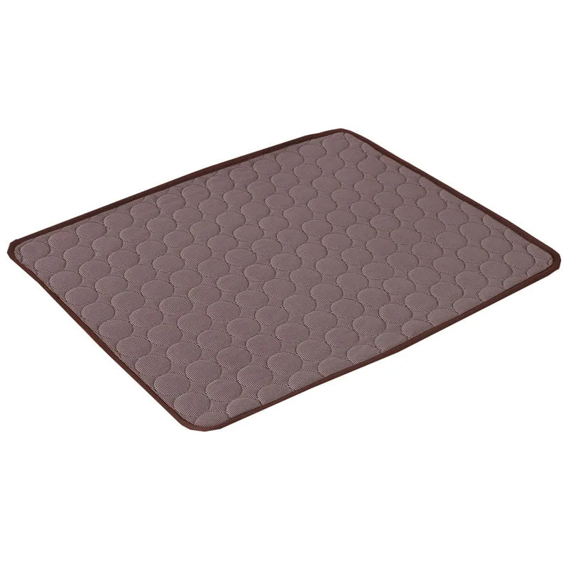 Pet Cooling Mat- Extra Large Dog Cooling Bed for Summer, Ideal for Small and Large Dogs, Durable Cat Blanket for Sofa, Ice Pad for Pets - Paws Solution pet cooling mat