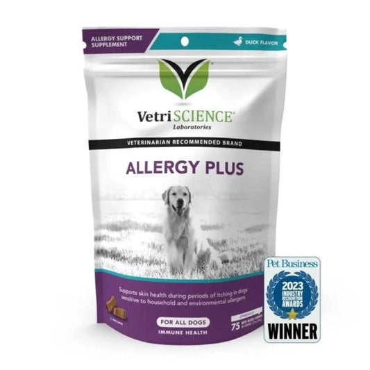 Vetriscience Dog Allergy Plus, 60 Count - Paws Solution