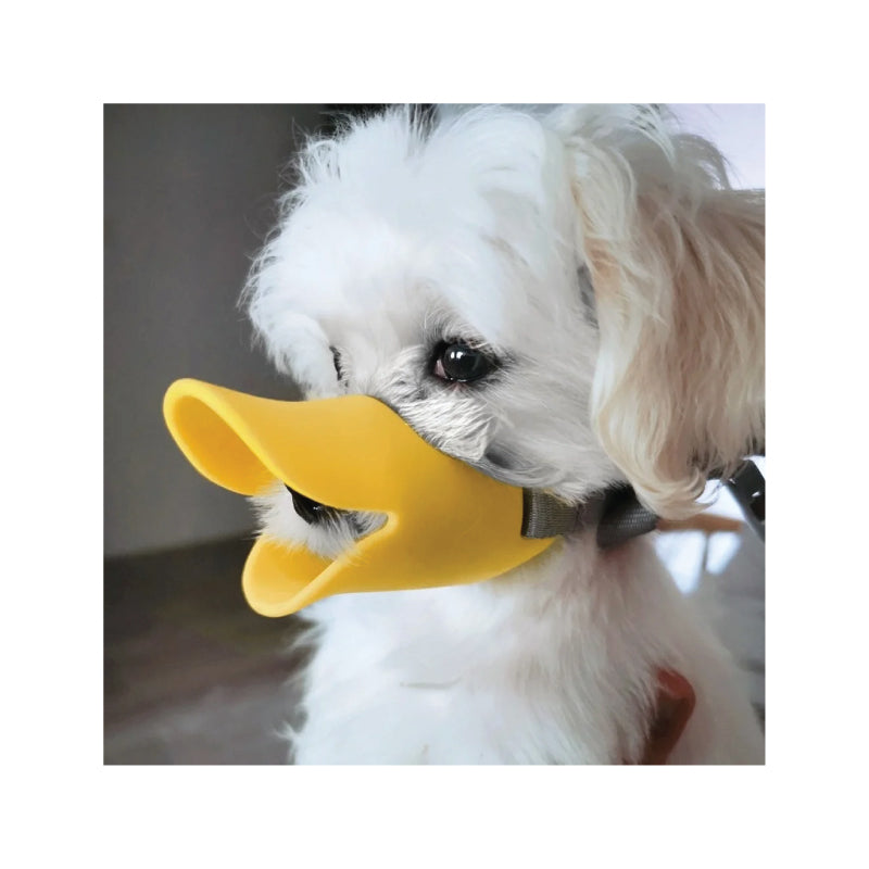 Silicone Duck Dog Muzzle: Anti-Bite, Stop Barking - Paws Solution