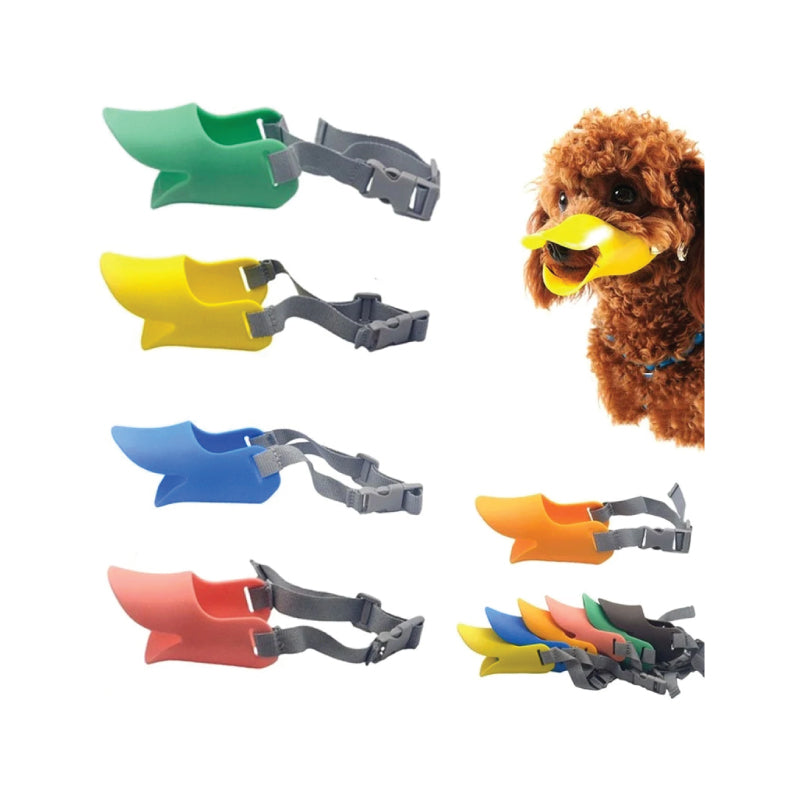 Silicone Duck Dog Muzzle: Anti-Bite, Stop Barking - Paws Solution