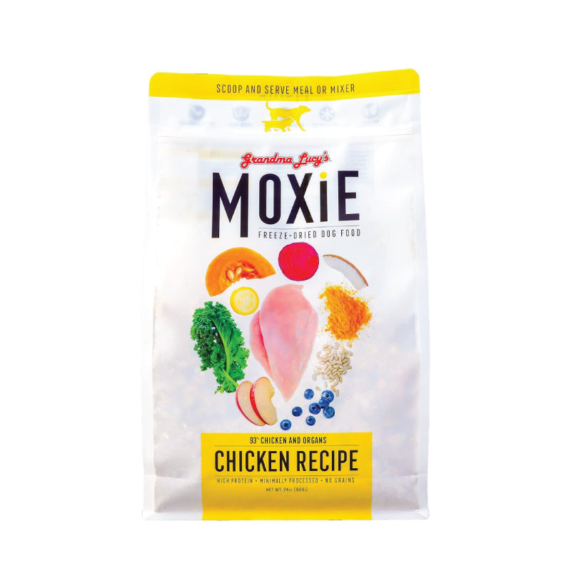 Grandma Lucys Dog Moxie Grain Free Chicken 24 oz. - Paws Solution