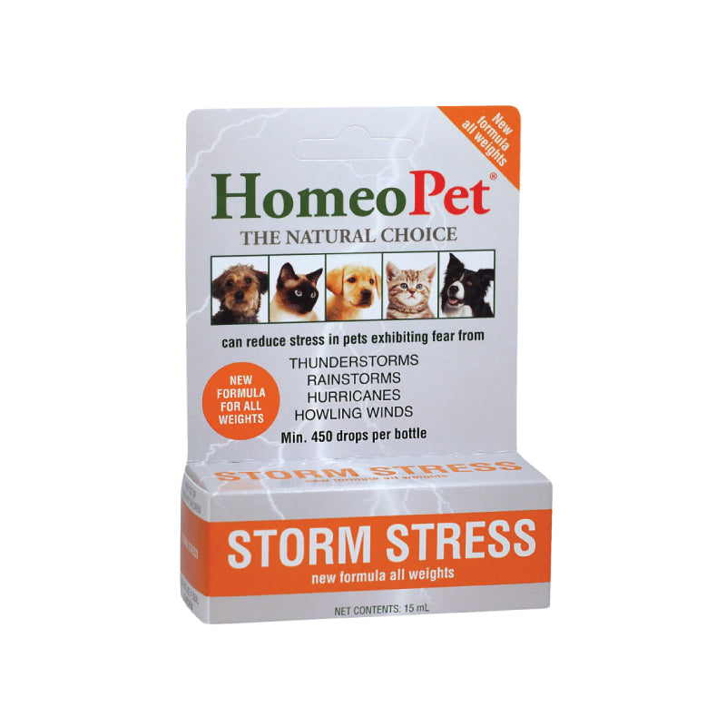 HomeoPet Storm Stress 1ea/15 ml - Paws Solution