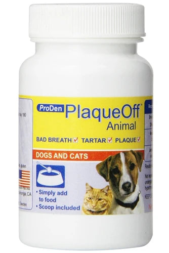 Proden Plaqueoff Dental Powder For Dogs And Cats 180G - Paws Solution