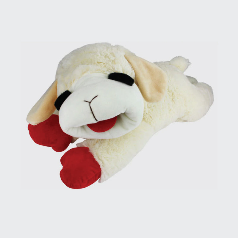 Multipet Lamb Chop Dog Toy Multi-Color 1ea/24 in - Paws Solution