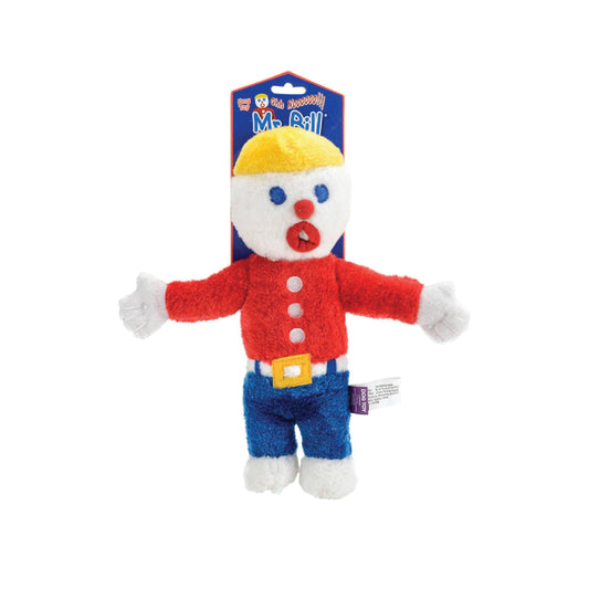 Multipet Mr. Bill Plush Dog Toy Multi-Color 1ea/10 in - Paws Solution