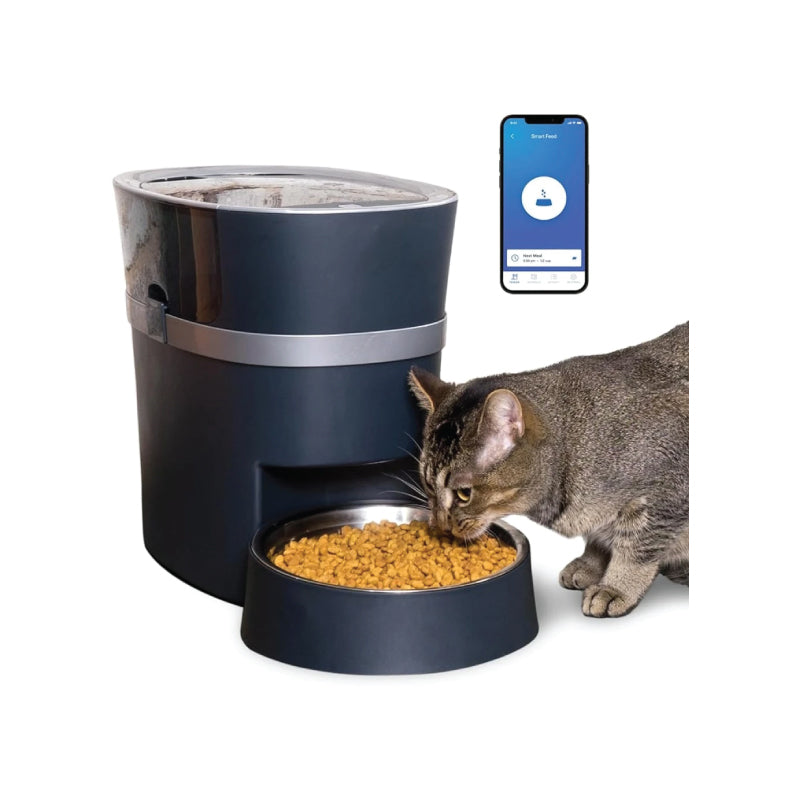 Smart Feed Electronic Pet Feeder: Programmable with Alexa Integration - Paws Solution