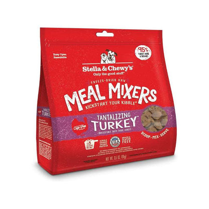 Stella And Chewys Freeze Dried Dog Food Mixers Turkey 8oz.