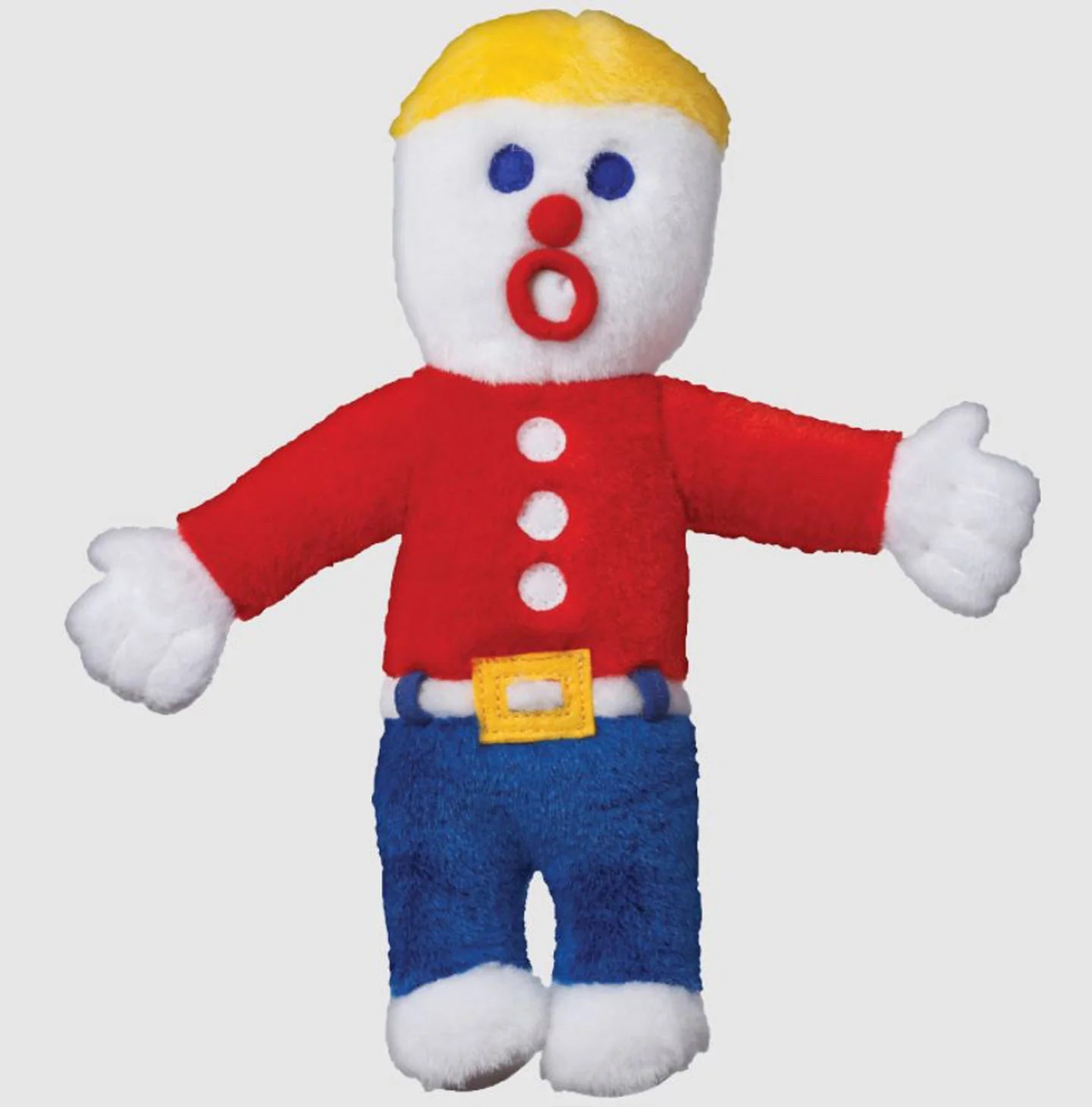 Multipet Mr. Bill Plush Dog Toy Multi-Color 1ea/10 in - Paws Solution