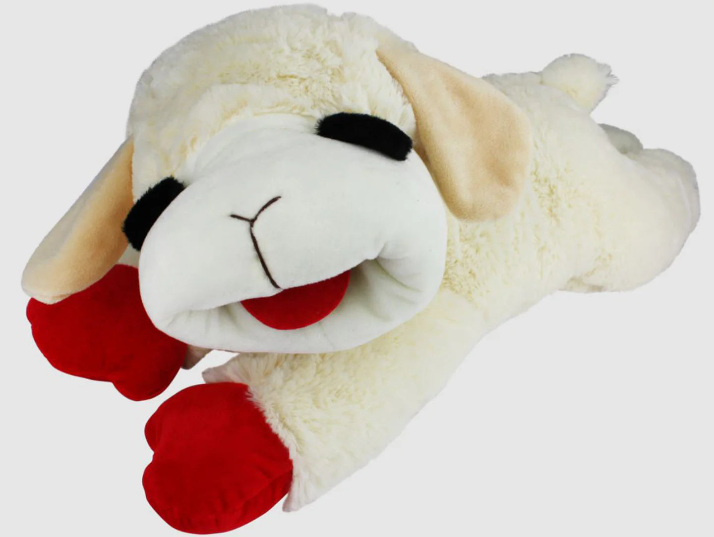 Multipet Lamb Chop Dog Toy Multi-Color 1ea/24 in - Paws Solution