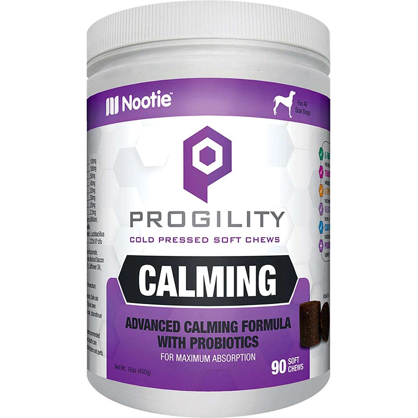 Nootie Dog Progility Max Calm Melatonin 90 Count