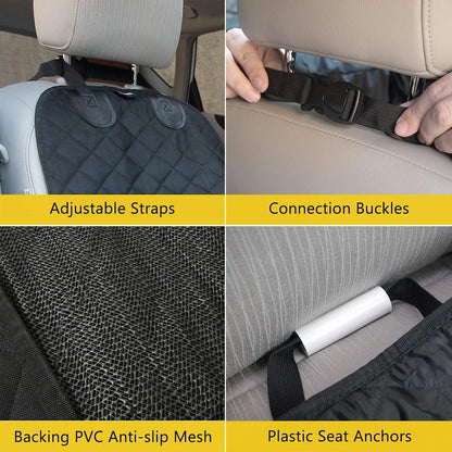 Waterproof Dog Car Seat Cover for Cars, Trucks & SUVs - Paws Solution