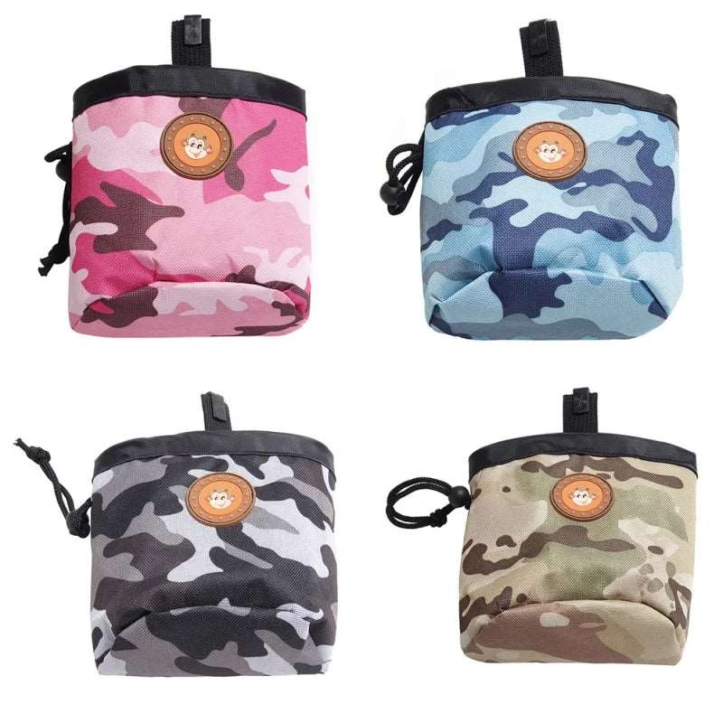 Outdoor Portable Training Dog Snack Bag Durable Wear Resistance Large Capacity Puppy Products Waist Bag Pet Supplies