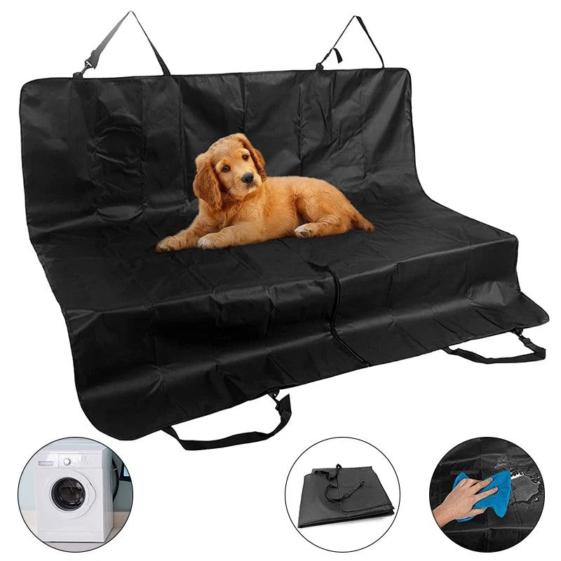 Waterproof Dog Car Seat Cover: Pet Carrier for Travel - Paws Solution