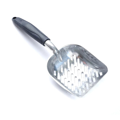 Long Handle Cat Litter Scoop Big Metal Litter Scoop With Deep Shovel Pet Cleaning Tool - Paws Solution