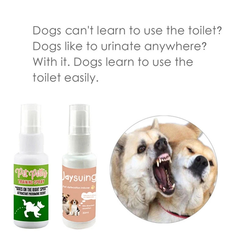 30ml Pet Toilet Training Spray: Outdoor Training Tool - Paws Solution