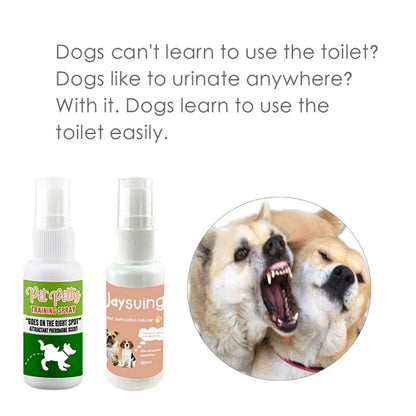 30ml Pet Toilet Training Spray: Outdoor Training Tool - Paws Solution