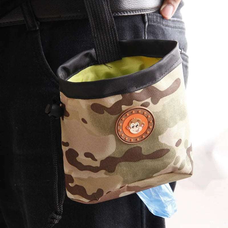 Outdoor Portable Training Dog Snack Bag Durable Wear Resistance Large Capacity Puppy Products Waist Bag Pet Supplies