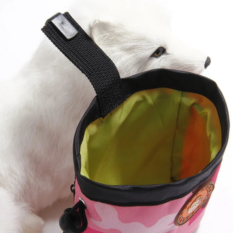 Portable Dog Snack Bag: Durable, Large Capacity - Paws Solution