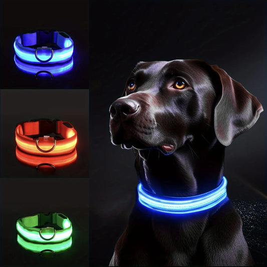 LED for Dog Collar - Reflective, Durable, Geometric Pattern, Battery-Powered, Ideal for Night Safety and Small/Medium Breeds - LED for Dog Collar - Reflective, Durable, Geometric Pattern, Battery-Powered, Ideal for Night Safety and Small/Medium Breeds