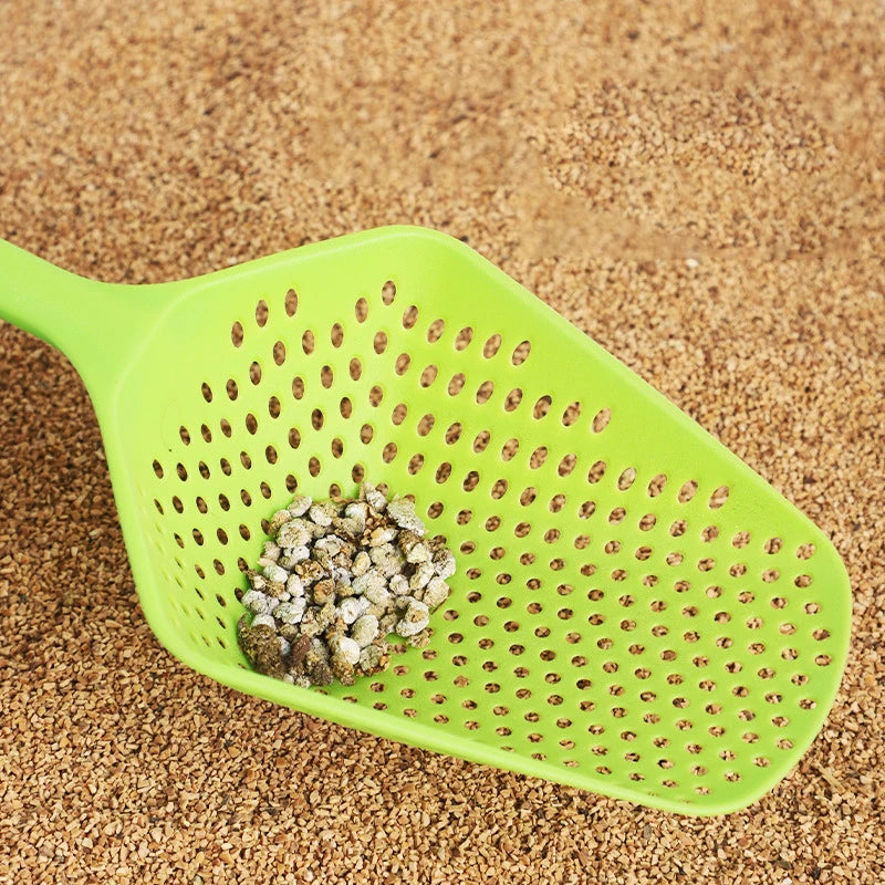 Large Cat Litter Scoop: Deep Shovel Sifter, PP Plastic - Paws Solution