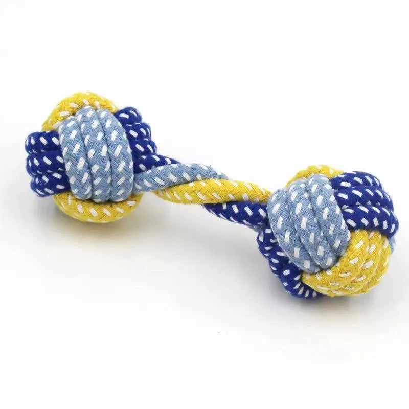 Dog Toy: Carrot Knot Rope Ball, Durable Chew Toy - Paws Solution