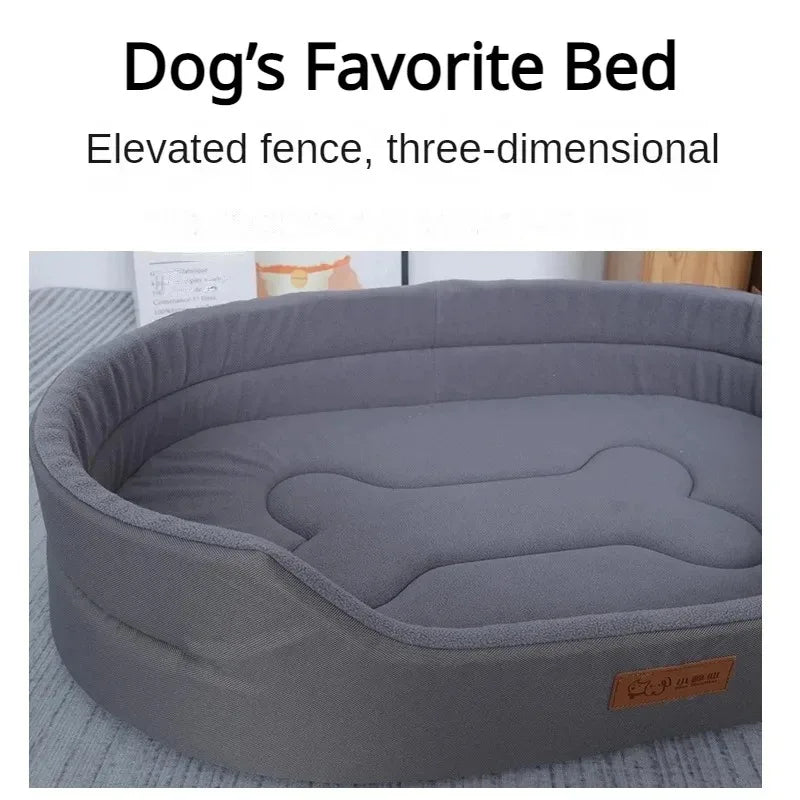 Dog Cushions: Large Fluffy Pet Bed, Sofa Mat for Small to Large Dogs - Paws Solution