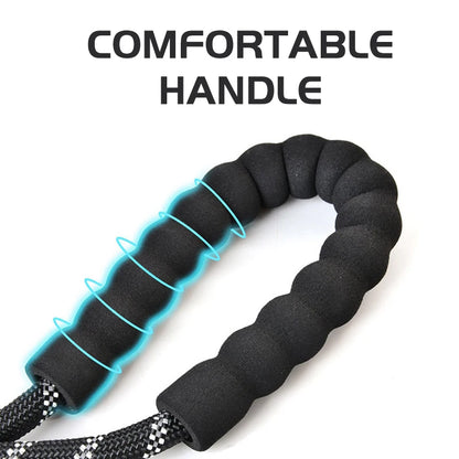 Strong Reflective Dog Leash | Durable Traction Rope for All Sizes - Paws Solution