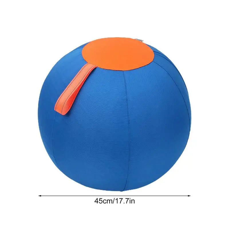 Outdoor Inflatable Dog Ball Toy, Large Blue Pet Toy for Parks and Lawns - Paws Solution