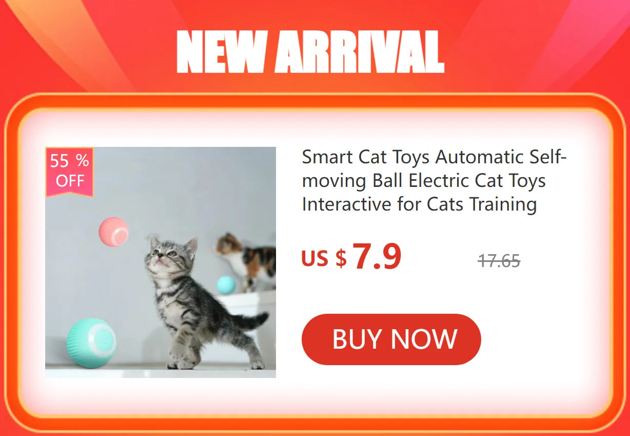 Smart Sensing Snake Cat Toy