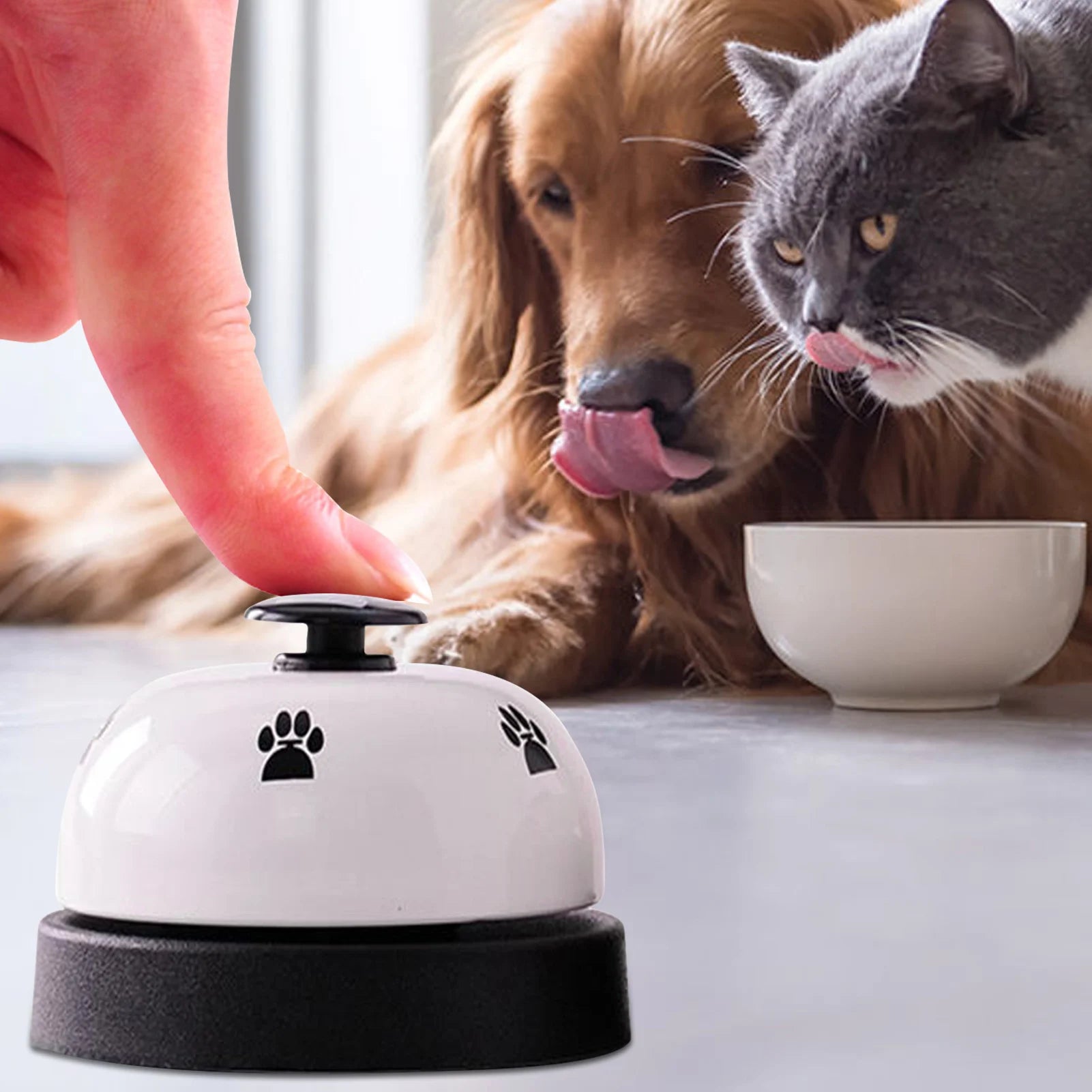 Dog Training Bells and Clicker, Pet Communication Device - Paws Solution