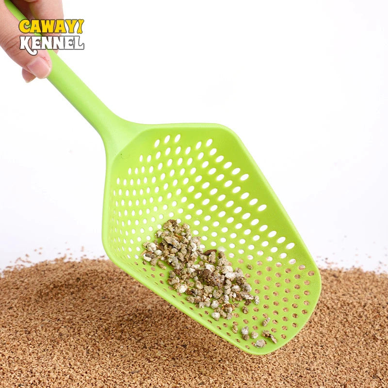 Large Cat Litter Scoop: Deep Shovel Sifter, PP Plastic - Paws Solution