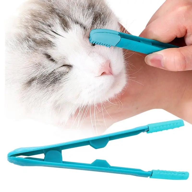 Pet Eye Brush Tear Stain Remover Comb For Cats Dogs Cleaning Grooming Comb Flexible Silicone Design Soft Bristles Pet Supplies - Paws Solution