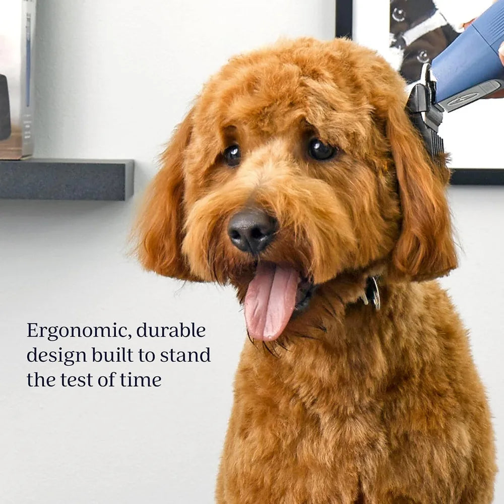 Professional Cordless Pet Clippers: Blue, Lasts Up To 90 Minutes - Paws Solution