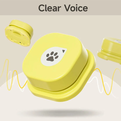 MEWOOFUN Dog Talking Button with Pad and Sticker, Pet Communication Training Toy - Paws Solution