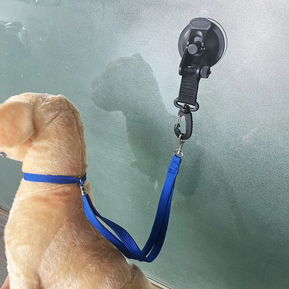 Adjustable Pet Grooming Loops with Suction Cup Hook - Paws Solution