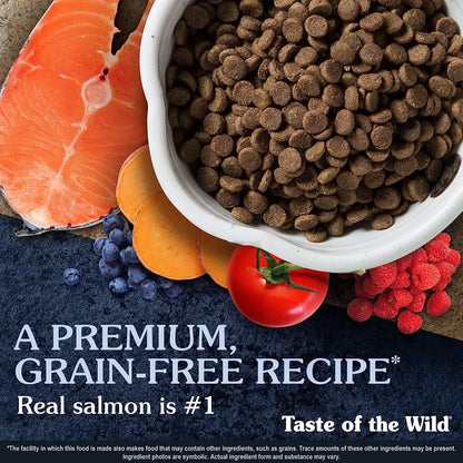 Taste of the Wild Pacific Stream Dry Dog Food, Smoke-Flavored Salmon, 28 lb - Paws Solution