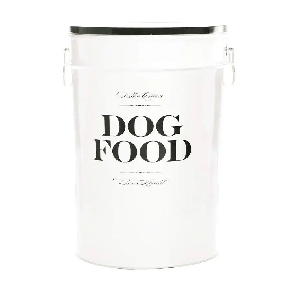 Harry Barker Bon Chien Dog Food Storage Canister, 40 lbs - Paws Solution