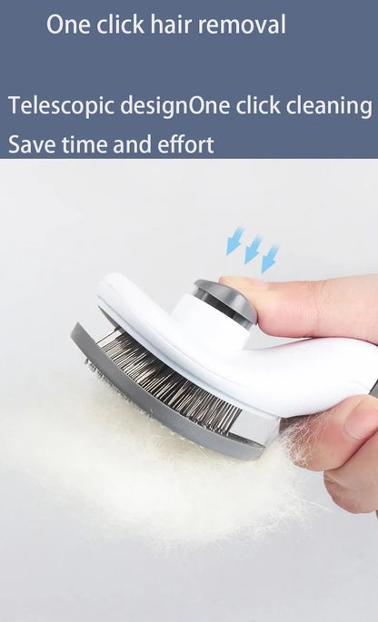 Pet Dog Hair Brush Cat Comb Pet Hair Remover Brush for Dogs Cats Puppy Kitten Grooming Tools Dogs Accessories Pet Supplies - Paws Solution