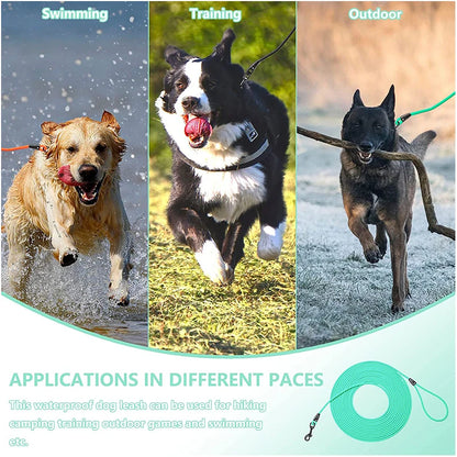 Waterproof Dog Leash: Training Recall, Various Lengths - Paws Solution