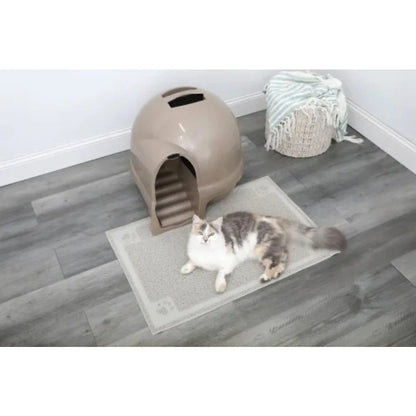 Dome Clean Step Enclosed Cat Litter Box: Odor Control, Easy-to-Clean - Paws Solution