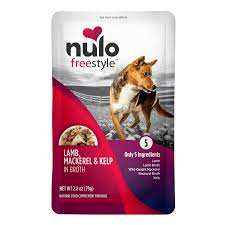 Nulo Freestyle Dog Food Topper, Lamb, Mackerel & Kelp in Broth, 2.8oz (Case of 24) - Paws Solution