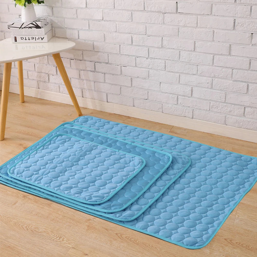 Pet Cooling Mat- Extra Large Dog Cooling Bed for Summer, Ideal for Small and Large Dogs, Durable Cat Blanket for Sofa, Ice Pad for Pets