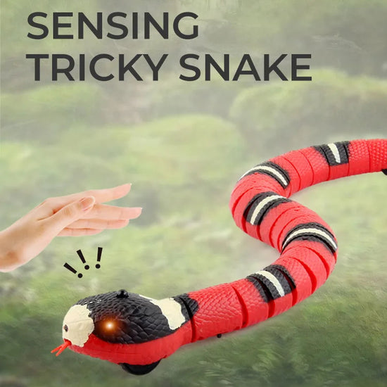 Smart Sensing Snake Cat Toy