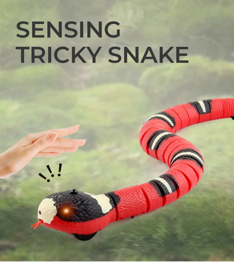 Smart Sensing Snake Cat Toy